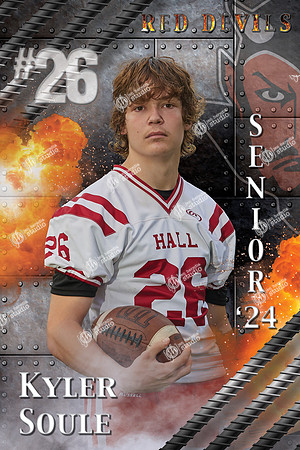 24x36 Hall Football 23-6