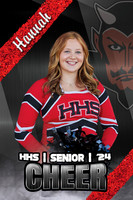 24x36 Hall CHEER-metal3